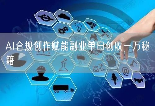 AI合规创作赋能副业单日创收一万秘籍